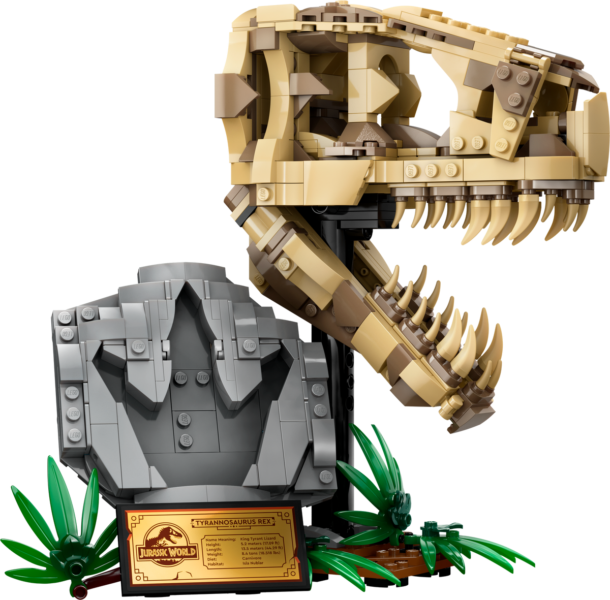 76964 Dinosaur Fossils: T. rex Skull (Used) LEGO Jurassic World