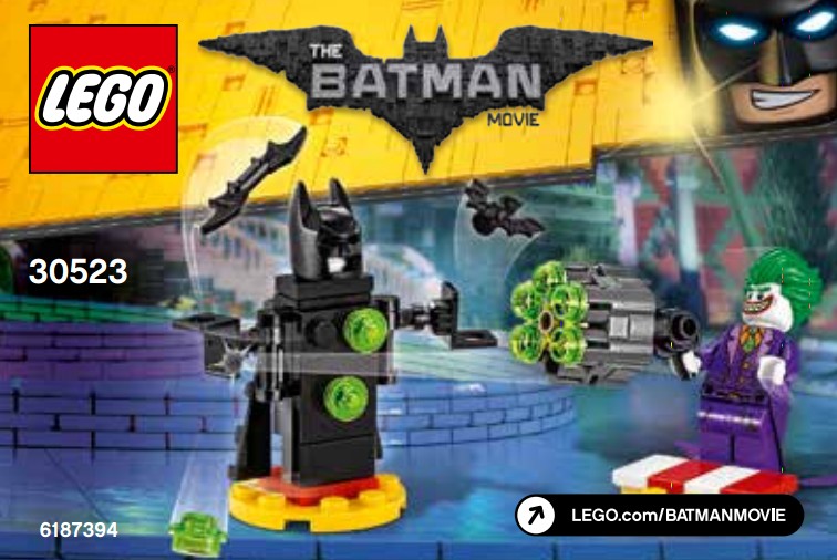 30523 The Joker Battle Training (Used) LEGO The LEGO Batman Movie