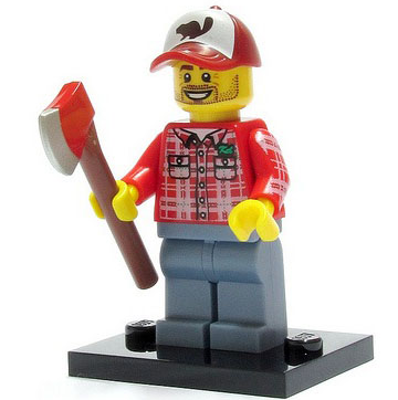 Lumberjack - Series 5 Collectible Minifigure (col05-8)