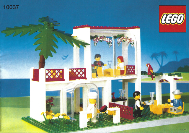 10037 Breezeway Cafe (Certified) LEGO Town