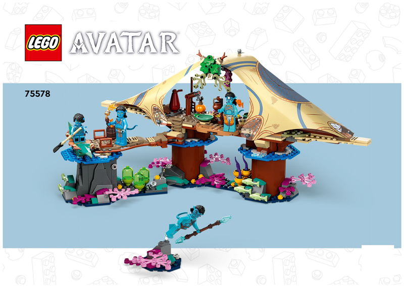 75578 Metkayina Reef Home (Used) LEGO Avatar