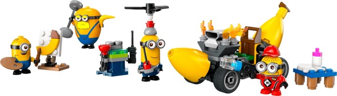 75580 Minions and Banana Car (Used) LEGO Despicable Me