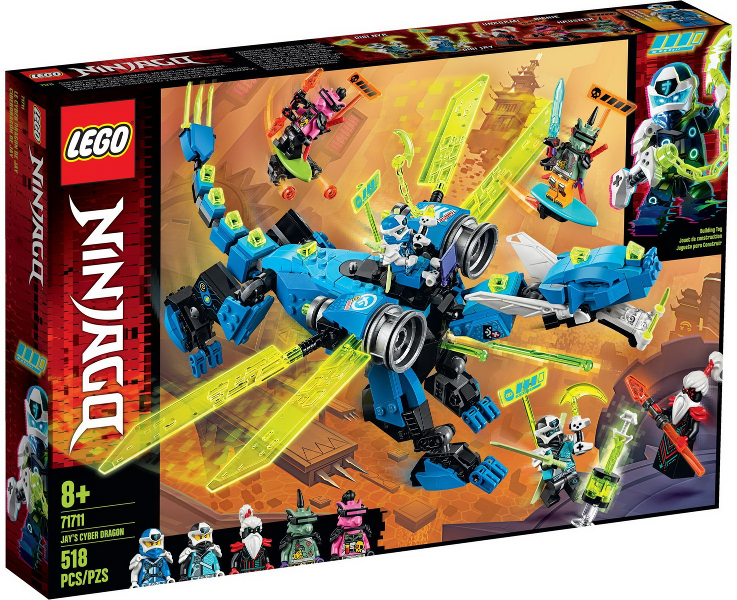 71711 Jay's Cyber Dragon (Retired) LEGO Ninjago