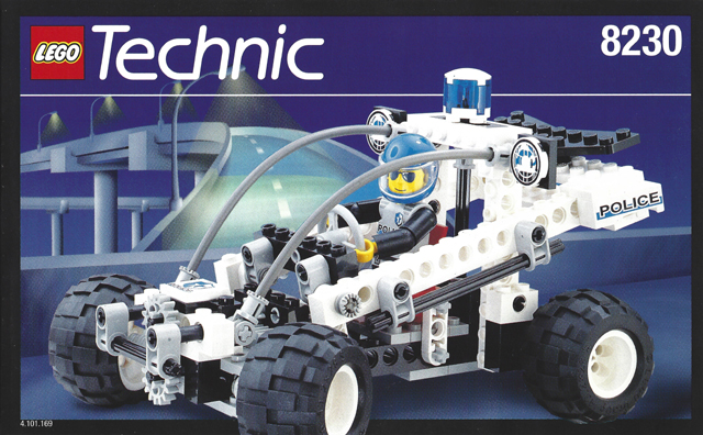 8230 Coastal Cop Buggy / Miami Police Patrol (Certified) LEGO TECHNIC