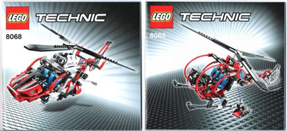 8068 Rescue Helicopter (Certified) LEGO TECHNIC