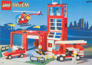 6571 Flame Fighters (Used) LEGO Town