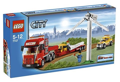 7747 Wind Turbine Transport (Retired) LEGO City