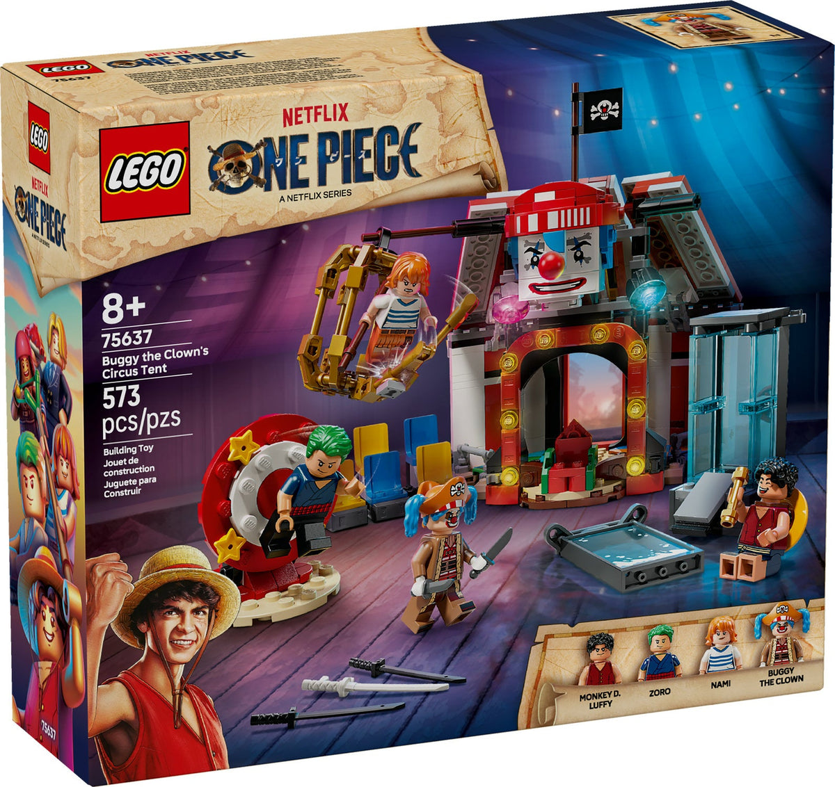 75637 Buggy the Clown's Circus Tent (Retired) LEGO One Piece