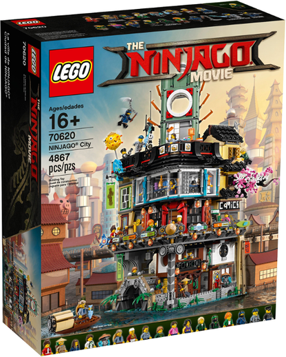 70620 NINJAGO City (Retired) LEGO The LEGO Ninjago Movie