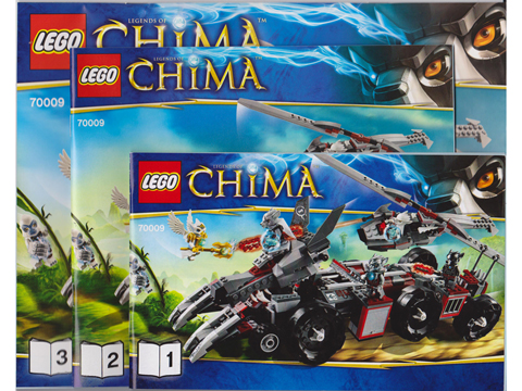 70009 Worriz's Combat Lair (Used) LEGO Legends of Chima