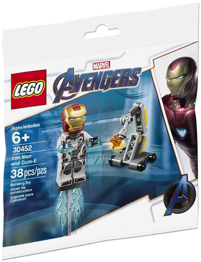 30452 Iron Man and Dum-E (Retired) LEGO Super Heroes