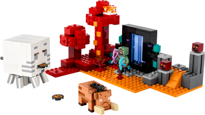 21255 The Nether Portal Ambush (Retired) LEGO Minecraft