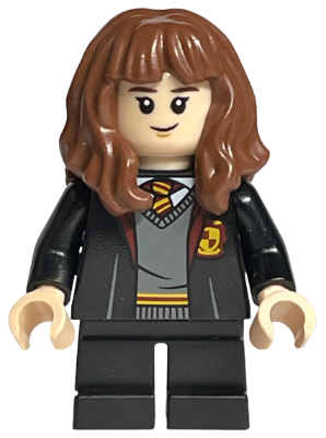 Hermione Granger - Gryffindor Robe Open, Sweater, Shirt and Tie, Black Short Legs (hp315)