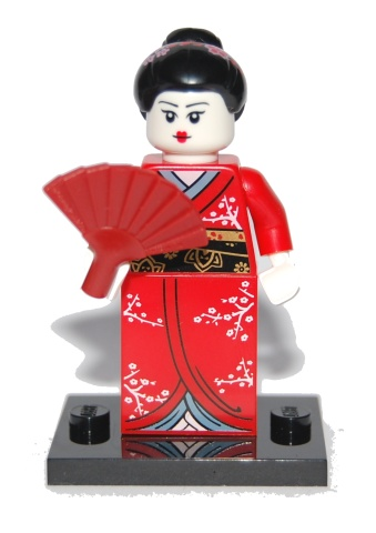 Kimono Girl - Series 4 Collectible Minifigure (col04-2)