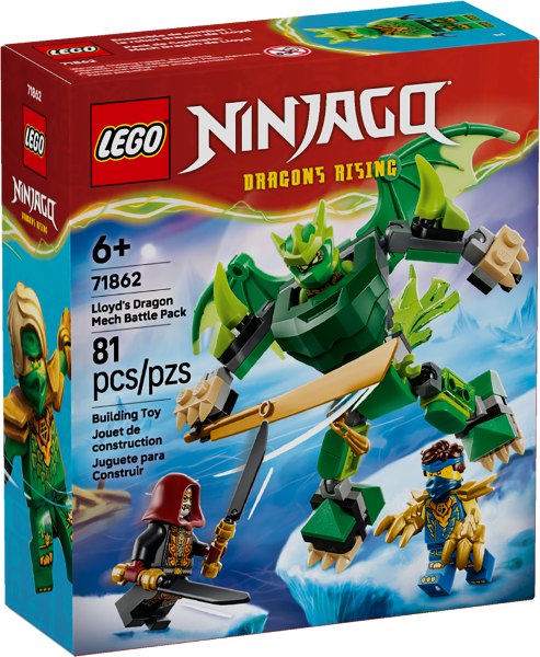 71862 Lloyd's Dragon Mech Battle Pack