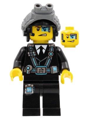 Agent Curtis Bolt with Goggles (uagt015)