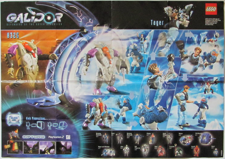 8325 Tager (Used) LEGO Galidor