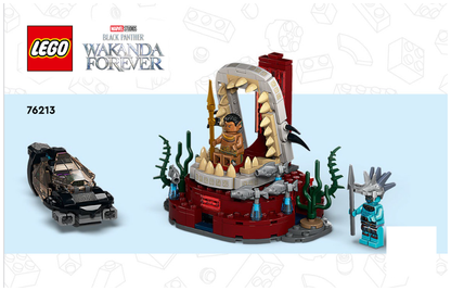 76213 King Namor's Throne Room (Certified) LEGO Super Heroes