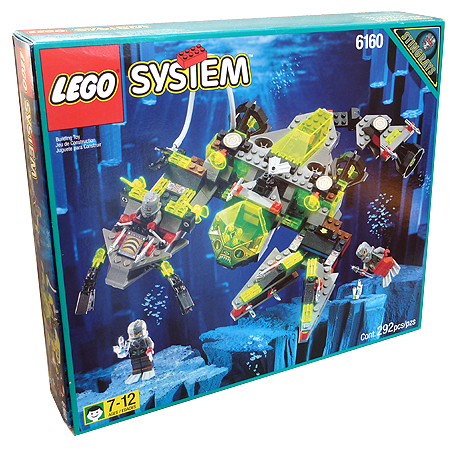 6160 Sea Scorpion (Retired) LEGO Aquazone