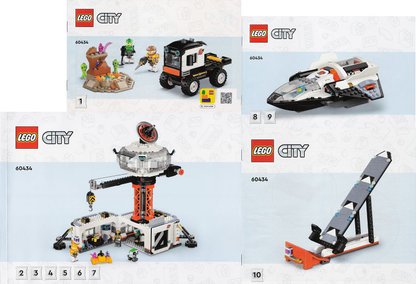 60434 Space Base and Rocket Launchpad (Certified) LEGO City