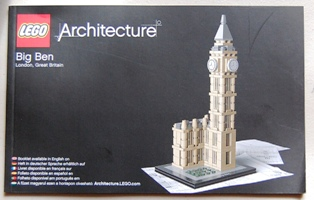 21013 Big Ben (Certified) LEGO Architecture