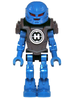 Hero Factory Mini - Surge - Pearl Dark Gray Armor (hf020)