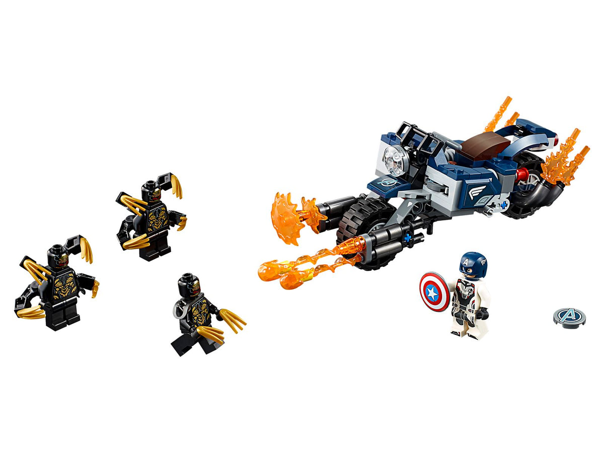 76123 Captain America: Outriders Attack (Retired) LEGO Super Heroes