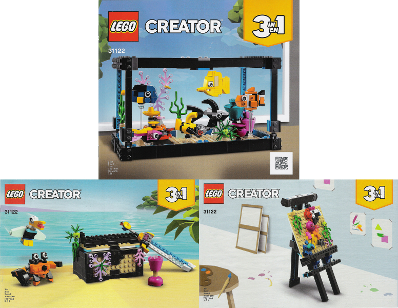 31122 Fish Tank (Used) LEGO Creator