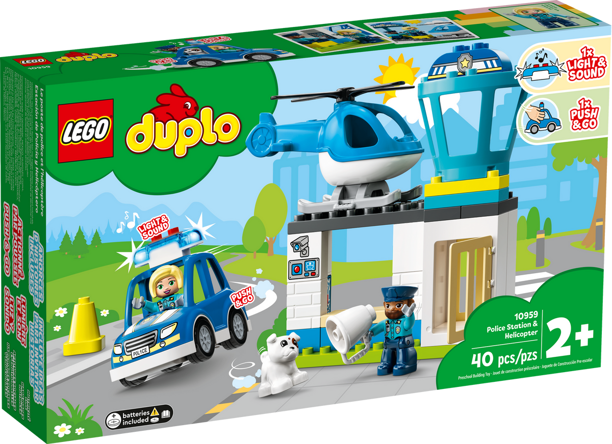 10959 Police Station & Helicopter (Retired) LEGO DUPLO