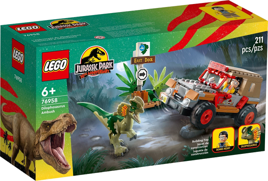 76958 Dilophosaurus Ambush (Retired) LEGO Jurassic World