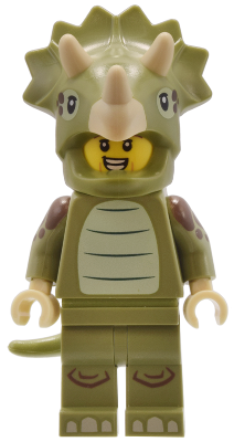 Triceratops Costume Fan (Minifigure Only) (col431)