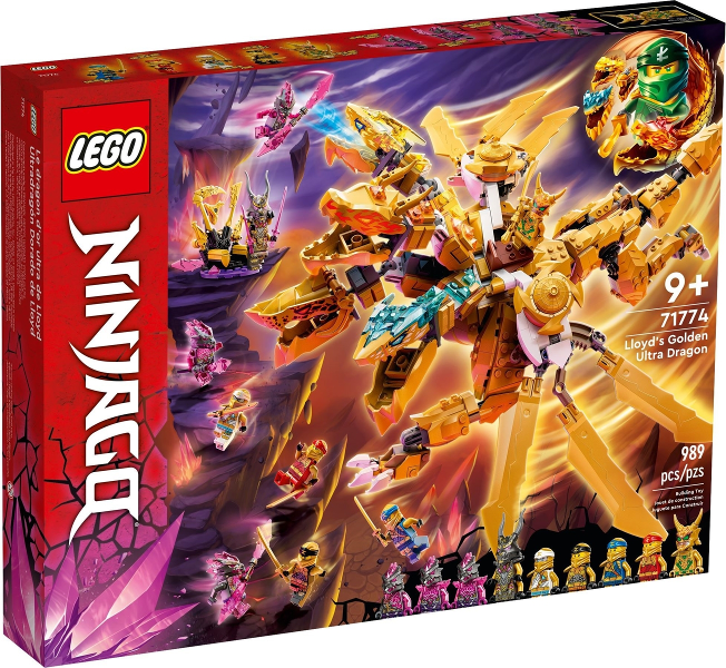 71774 Lloyd's Golden Ultra Dragon (Retired) LEGO Ninjago