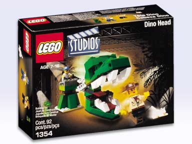 1354 Dino Head Attack (Retired) LEGO Studios