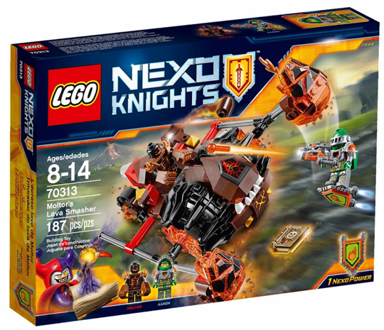 70313 Moltor's Lava Smasher (Retired) LEGO Nexo Knights