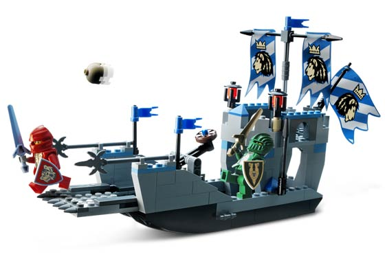 8801 Knights' Attack Barge (Certified) LEGO Castle