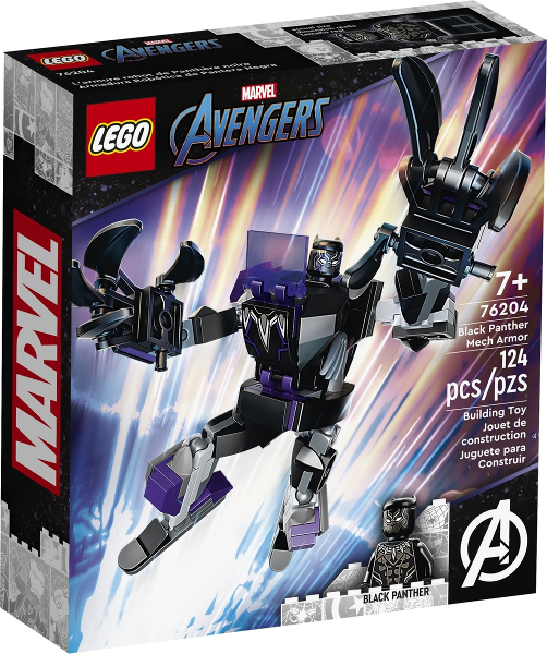 76204 Black Panther Mech Armor (Retired) LEGO Marvel