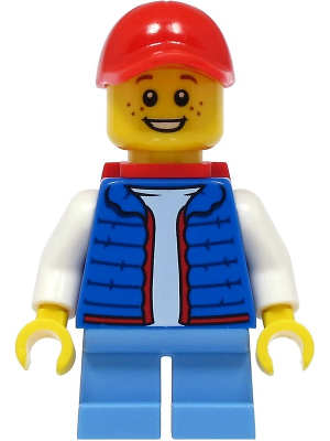 Billy - Blue Vest, Red Backpack (cty1391)
