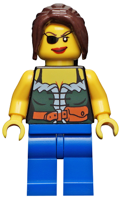 Pirate Female, Blue Legs (pi101)