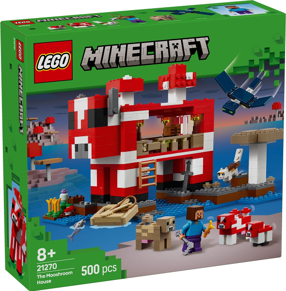 21270 The Mooshroom House (Retired) LEGO Minecraft