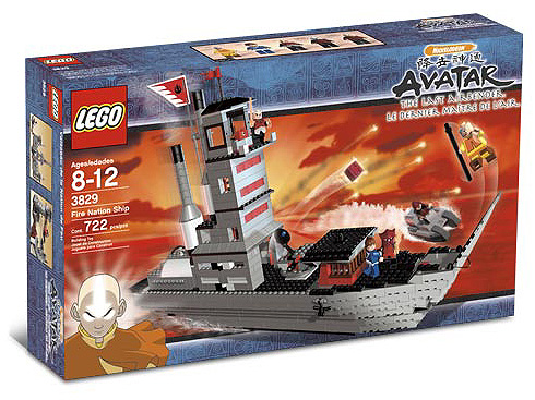 3829 Fire Nation Ship (Retired) LEGO Avatar The Last Airbender