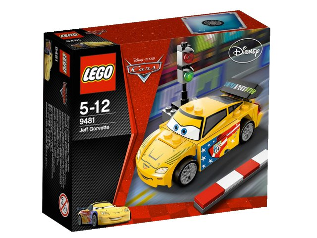 9481 Jeff Gorvette (Retired) LEGO Disney