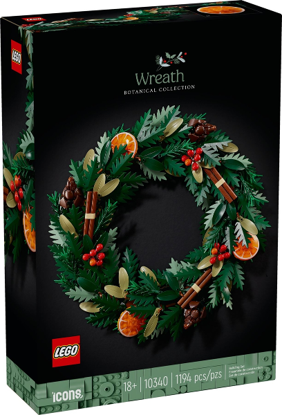 10340 Wreath (Retired) LEGO Seasonal