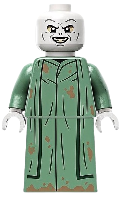 Lord Voldemort - Sand Green Robe, Printed Skirt (hp422)