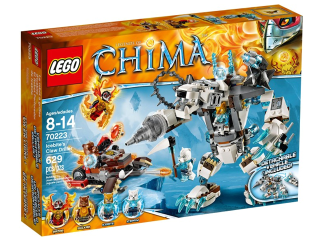 70223 Icebite's Claw Driller (Retired) LEGO Legends of Chima