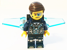 Agent Curtis Bolt with Wings - No Stickers on Wings (uagt026)