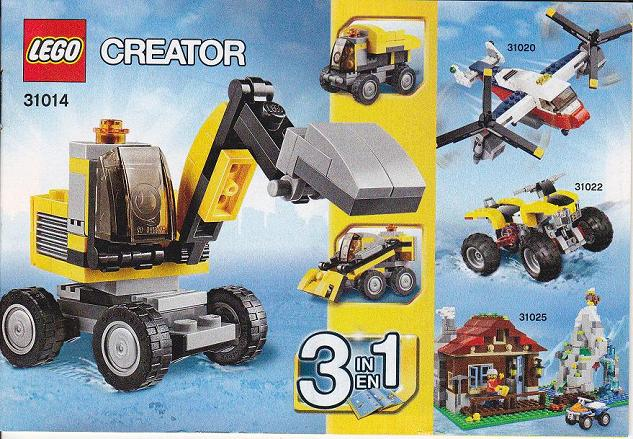 31014 Power Digger (Certified) LEGO Creator