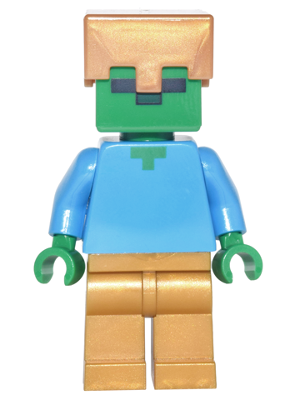 Zombie - Pearl Gold Legs and Helmet (min050)