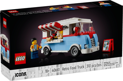 40681 Retro Food Truck (Retired) LEGO Promotional