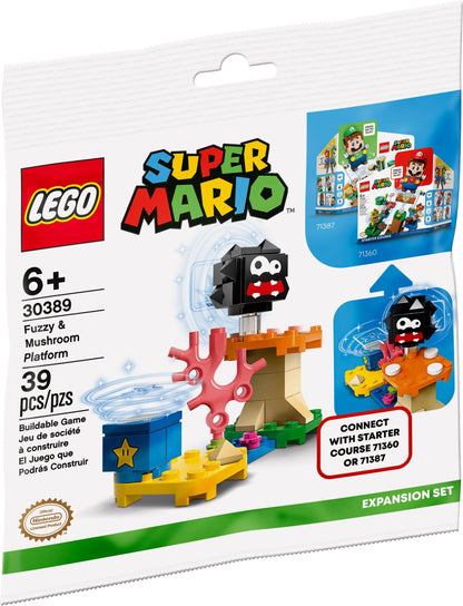 30389 Fuzzy & Mushroom Platform - Expansion Set (Retired) LEGO Super Mario