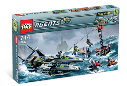 8633 Speedboat Rescue (Retired) LEGO Agents